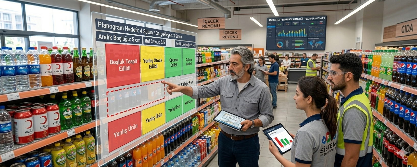Planogram saha uygulaması